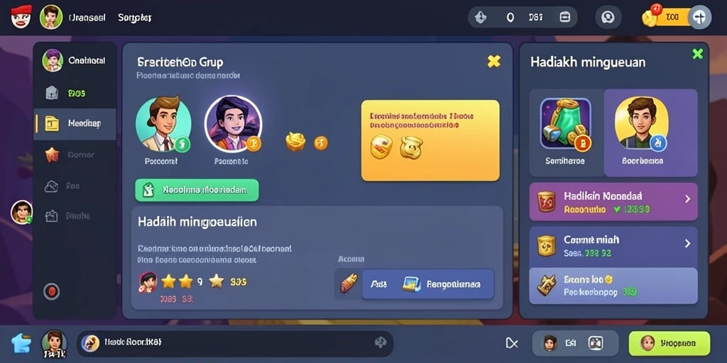 Tampilan antarmuka yang menarik dan intuitif.