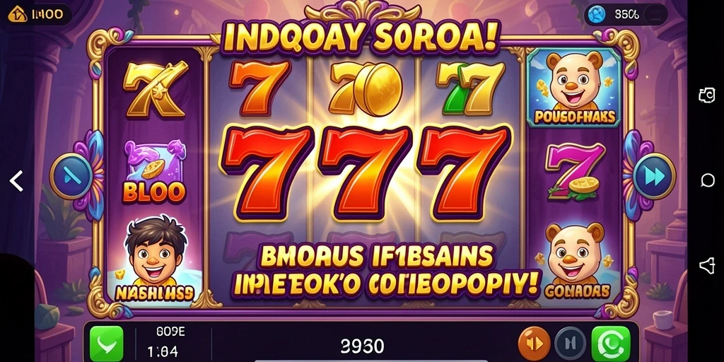 Screenshot menunjukkan tampilan awal game yang menarik.