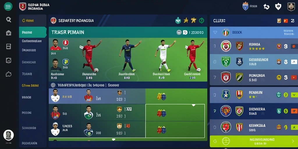 Tampilan awal yang memikat dan mudah dinavigasi.