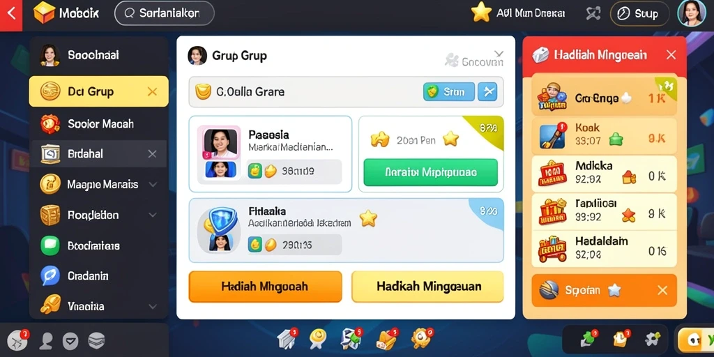 Tampilan antarmuka yang user-friendly dan menarik.