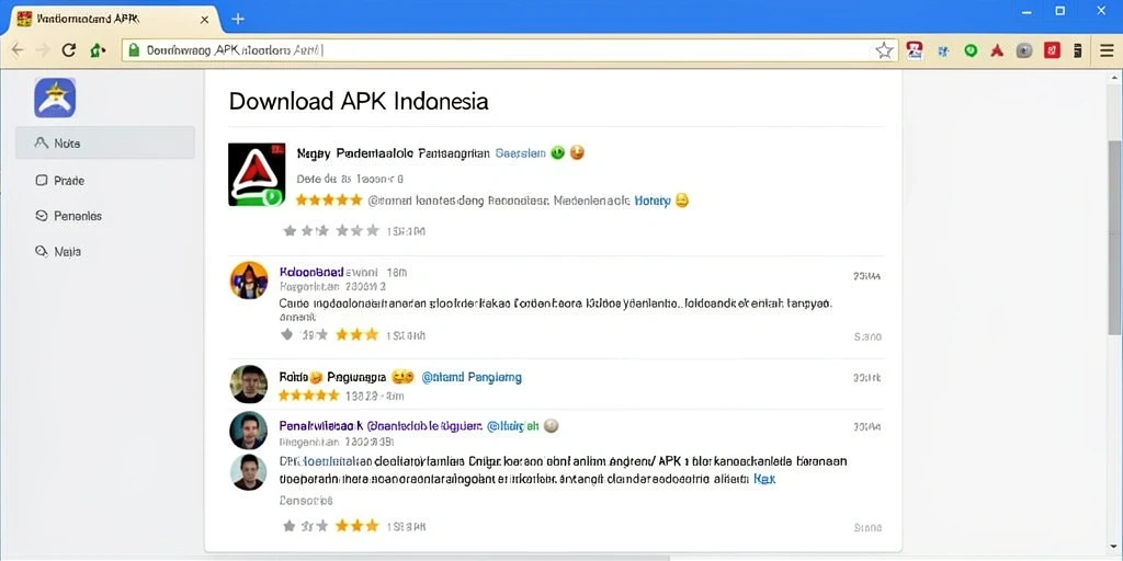 Tampilan antarmuka yang ramah pengguna.