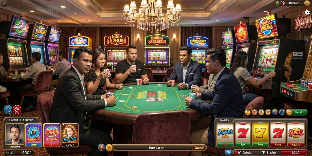Tampilan antarmuka pengguna yang menarik dan modern.