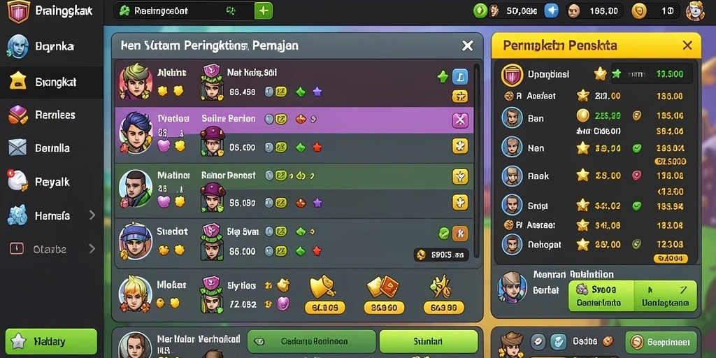 Tampilan antarmuka yang ramah pengguna.