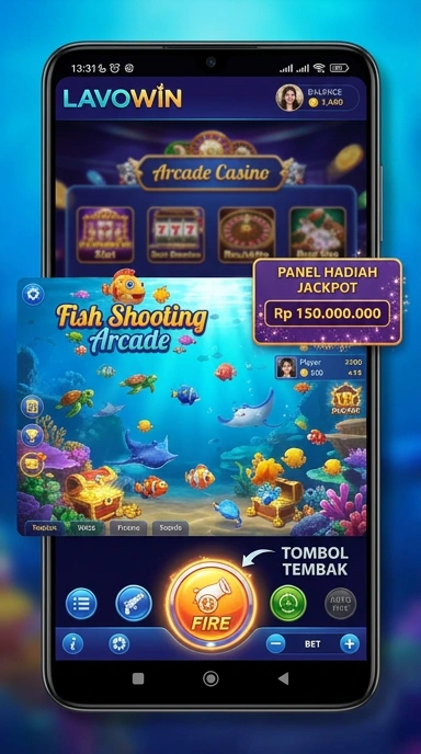 Cuplikan layar menu unduhan lavowin untuk perangkat Android